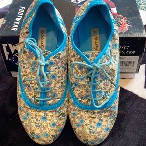 Floral shoes